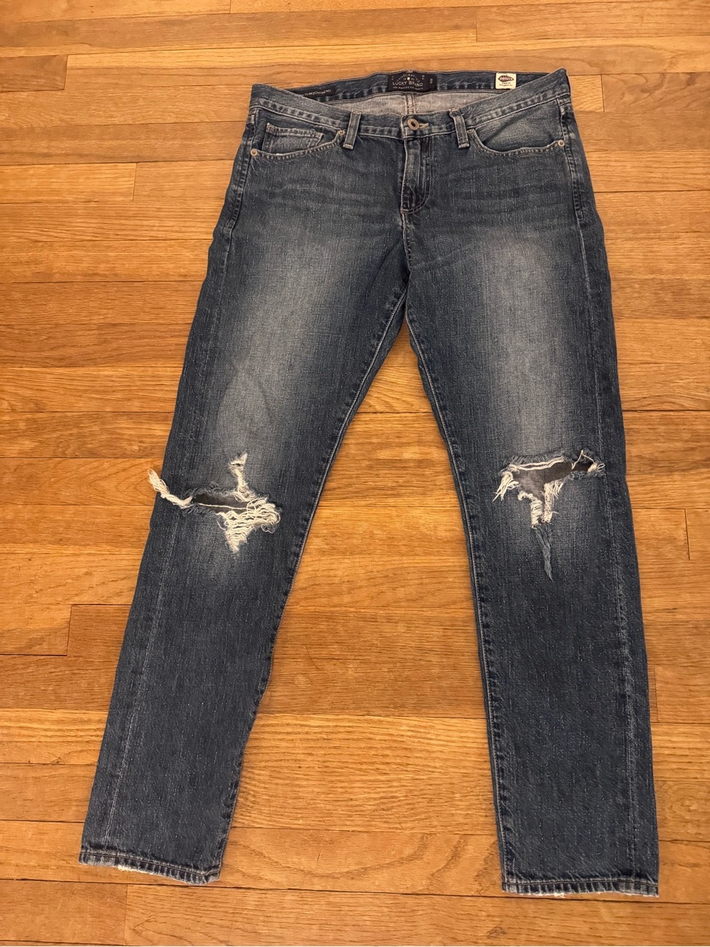 Lucky Brand Women's Sienna Slim Boyfriend Jeans Sz 28 (Waist measures 32")
b84